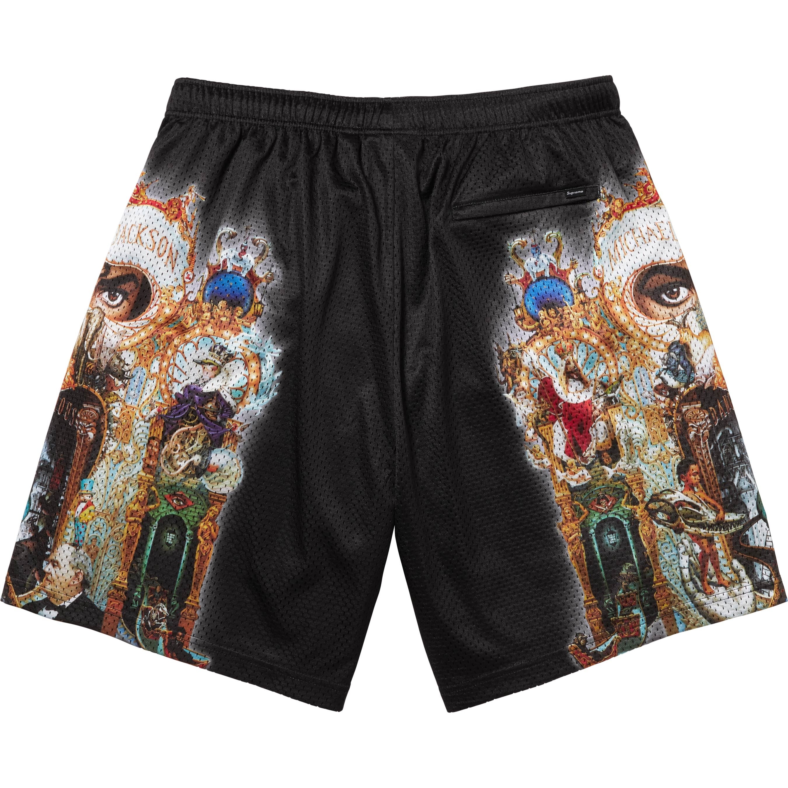 Michael Jackson® Dangerous Mesh Short view 4
